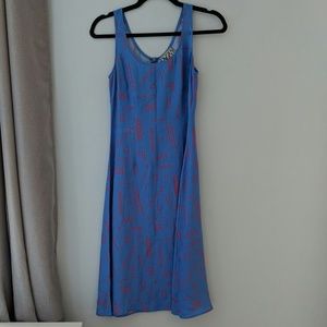 Silk Dusen Dusen Geometric Sheath Dress